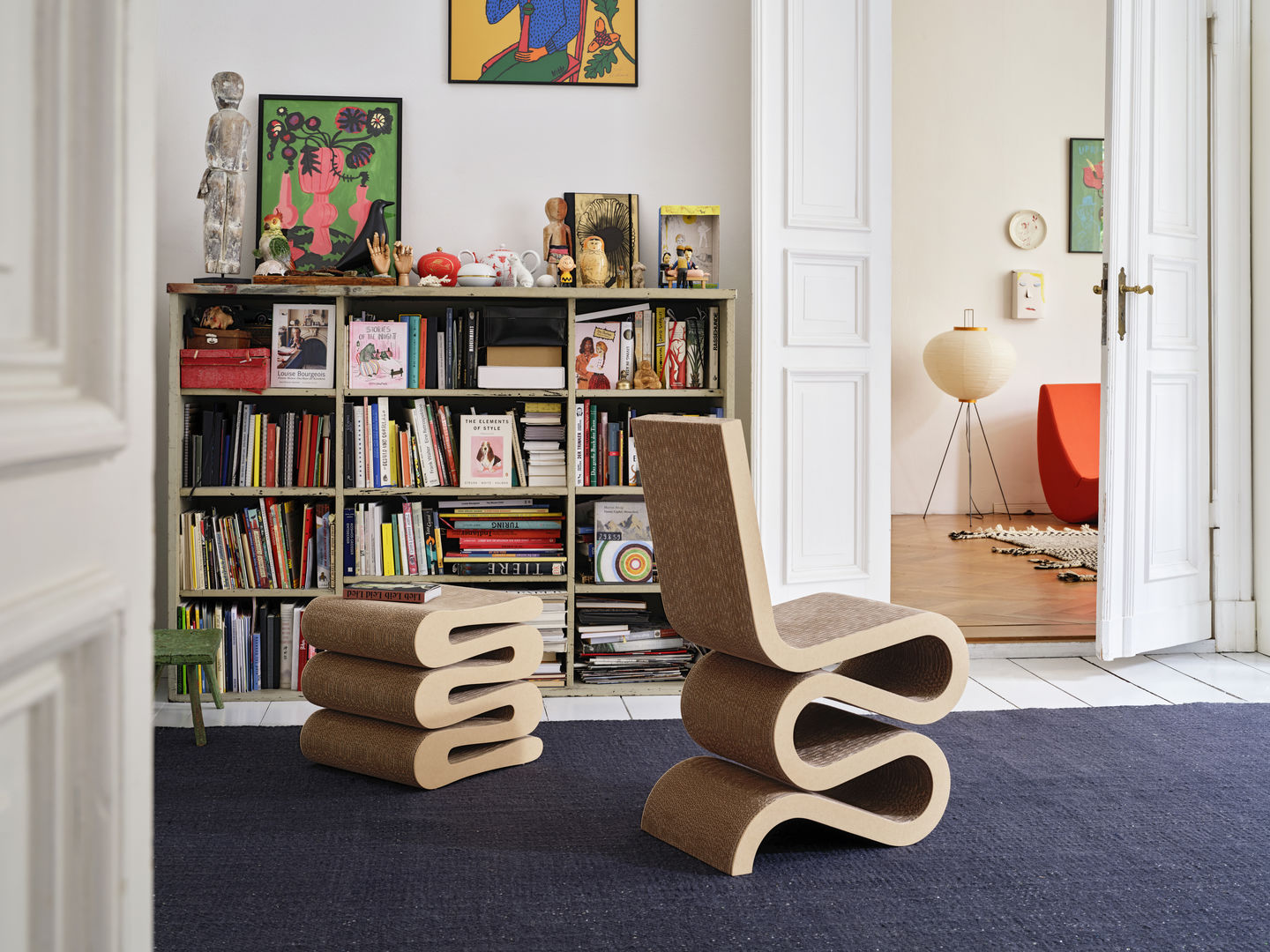 Vitra Wiggle Stool Wiggle Side Chair Akari 10A